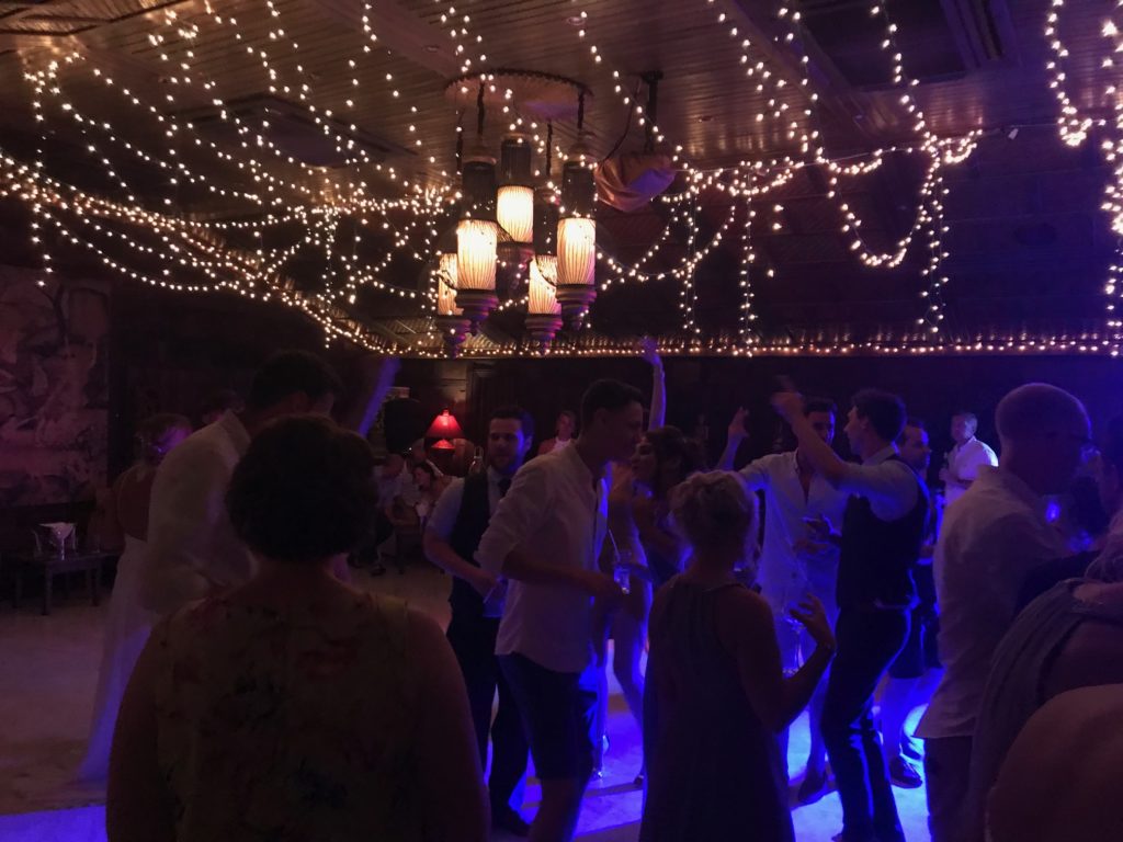 Rockys Resort Wedding Dance floor