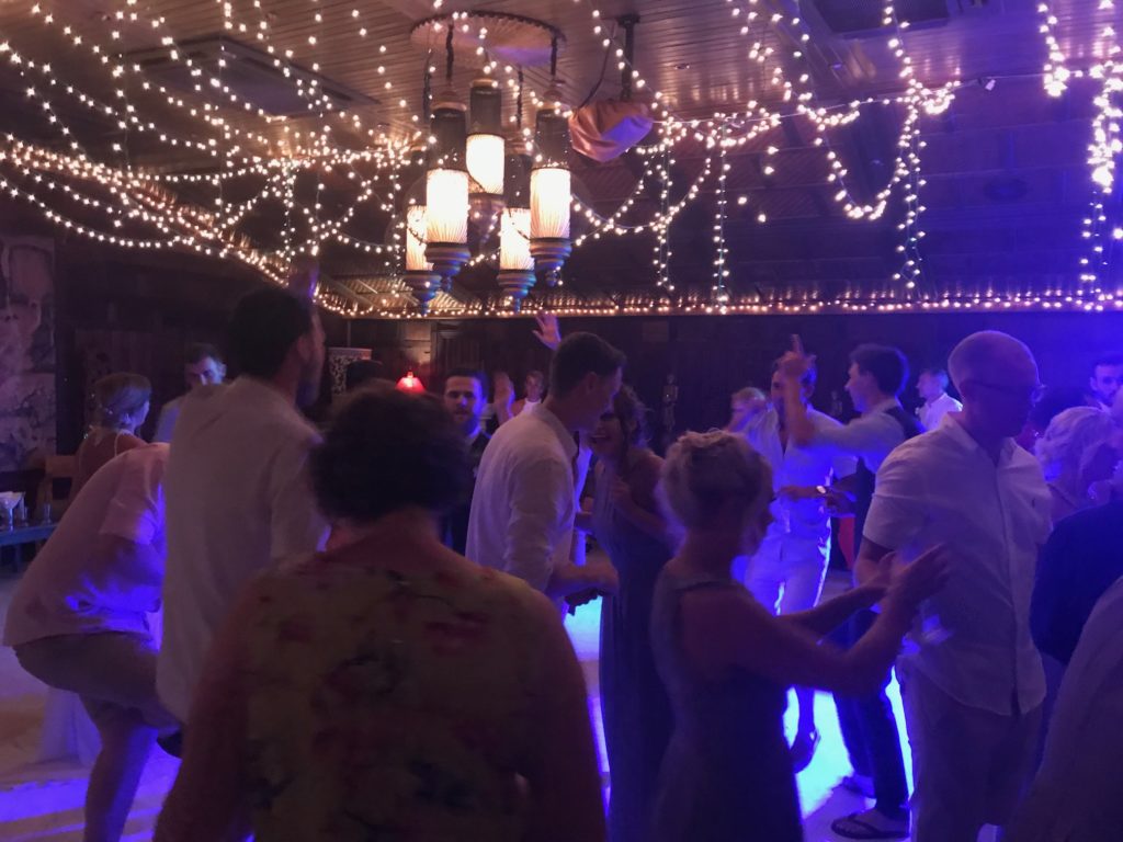 Rockys Resort Wedding Dance floor