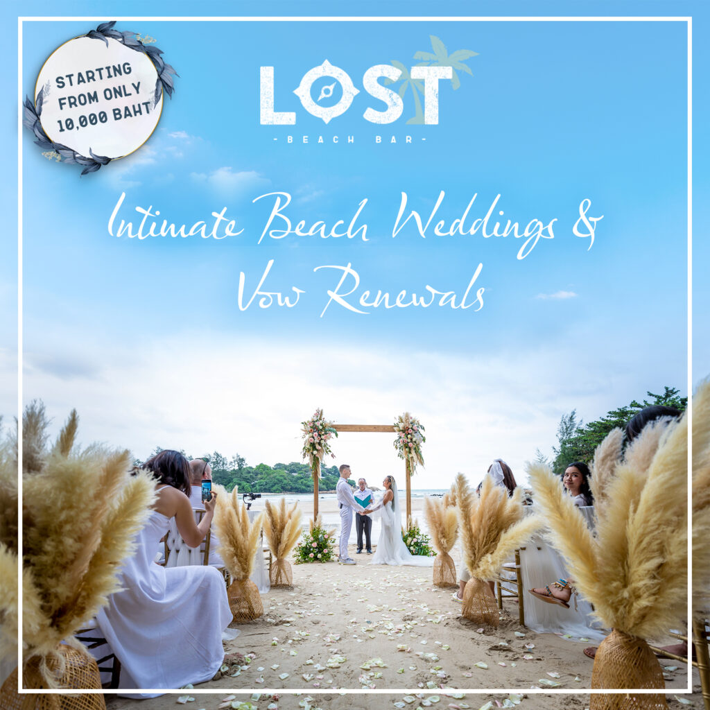 lost weddings renew vows 1 1024x1024 - Beach Wedding or Vow Renewal from 10,000 Baht